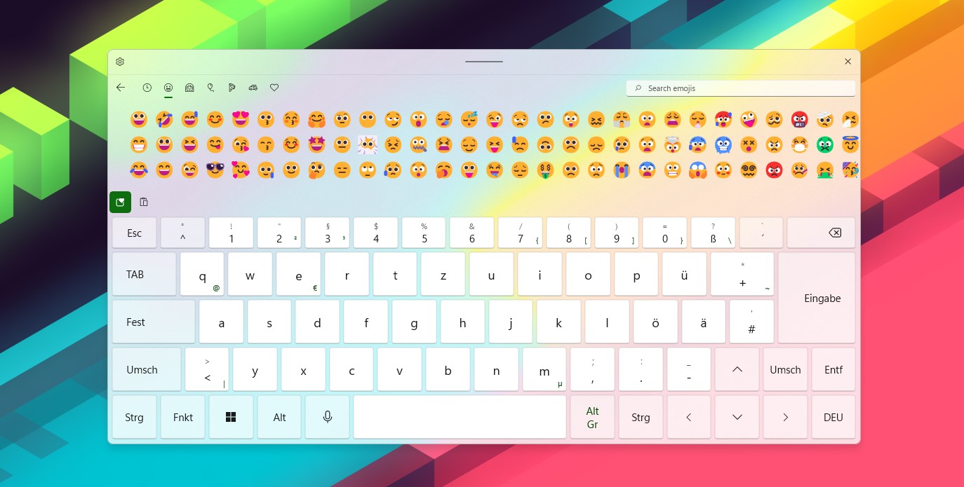 Windows 11: monatliches Update enthält neue Emojis