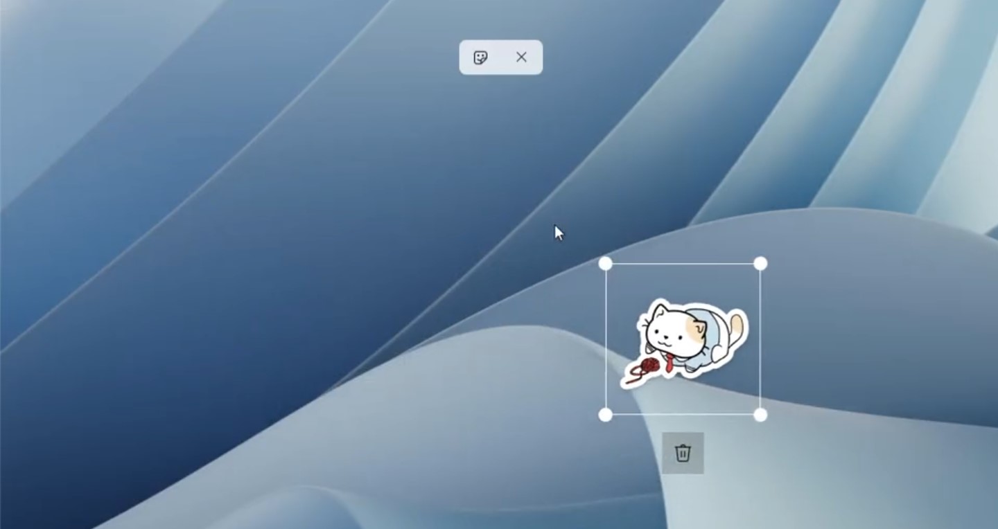 Video zeigt geplante Sticker-Funktion für den Desktop