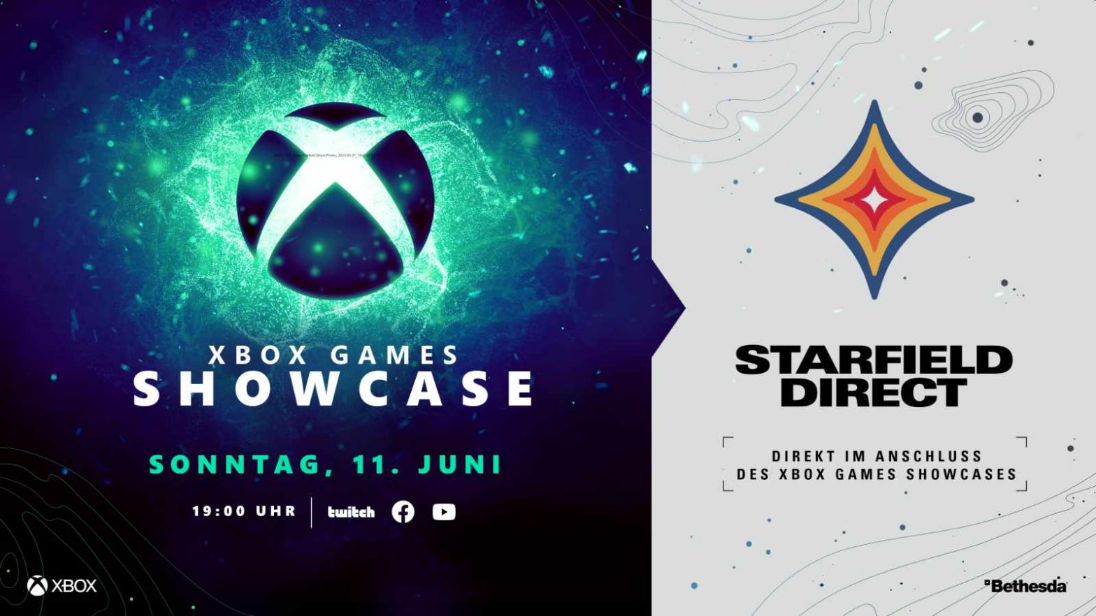 Xbox Games Showcase und Starfield Direct: Double-Feature am 11. Juni 2023