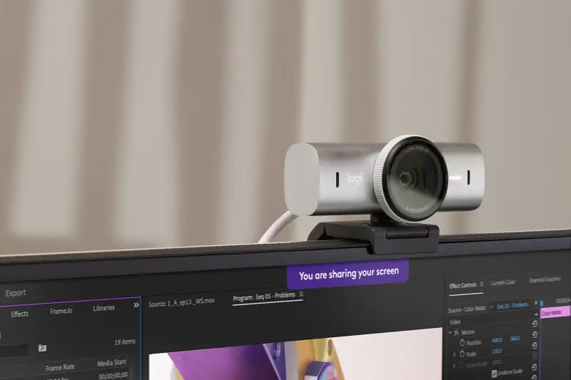 Logitech MX Brio: Eine Webcam für die KI-Ära, aber ohne Windows Hello