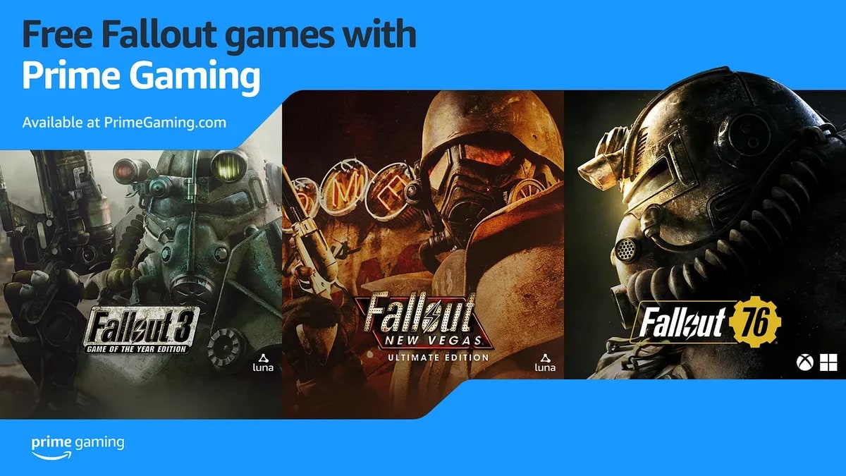 Fallout 3: Game of the Year Edition und Fallout: New Vegas gibt es jetzt gratis via Amazon Luna