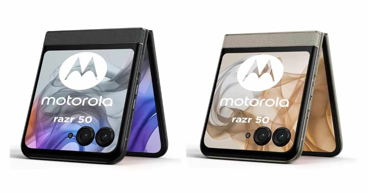 Motorola razr 50: Flip-Foldable mit großem Cover-Display
