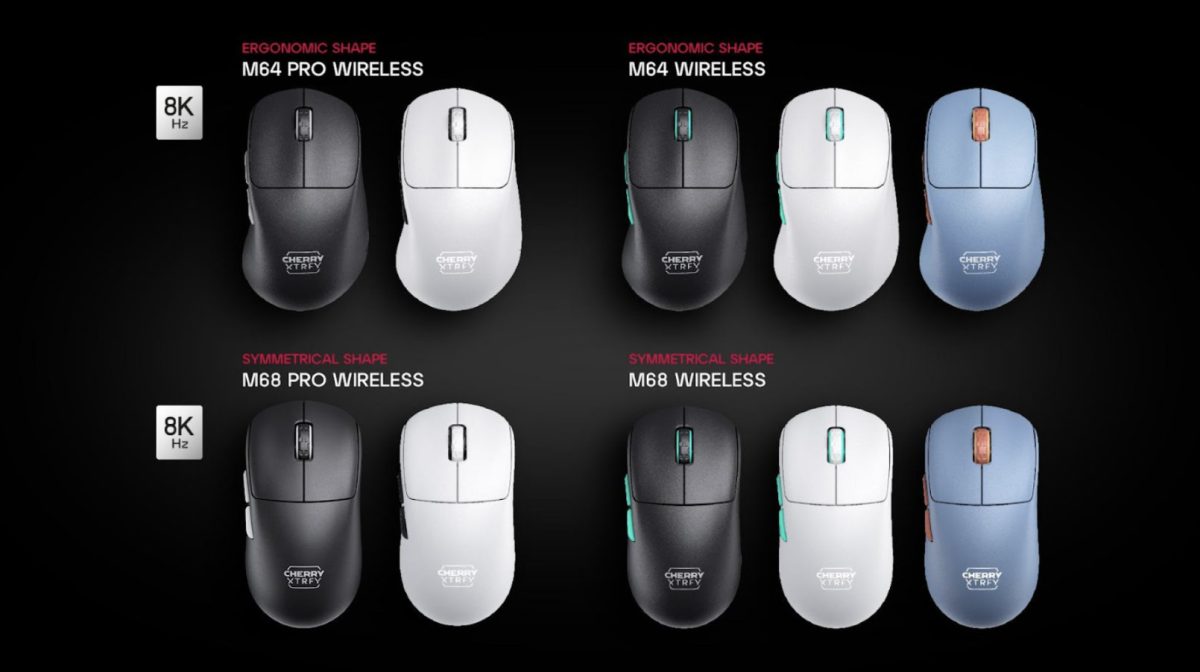 cherry-xtrfy-veroffentlicht-zwei-neue-gaming-mause:-m64-und-m68