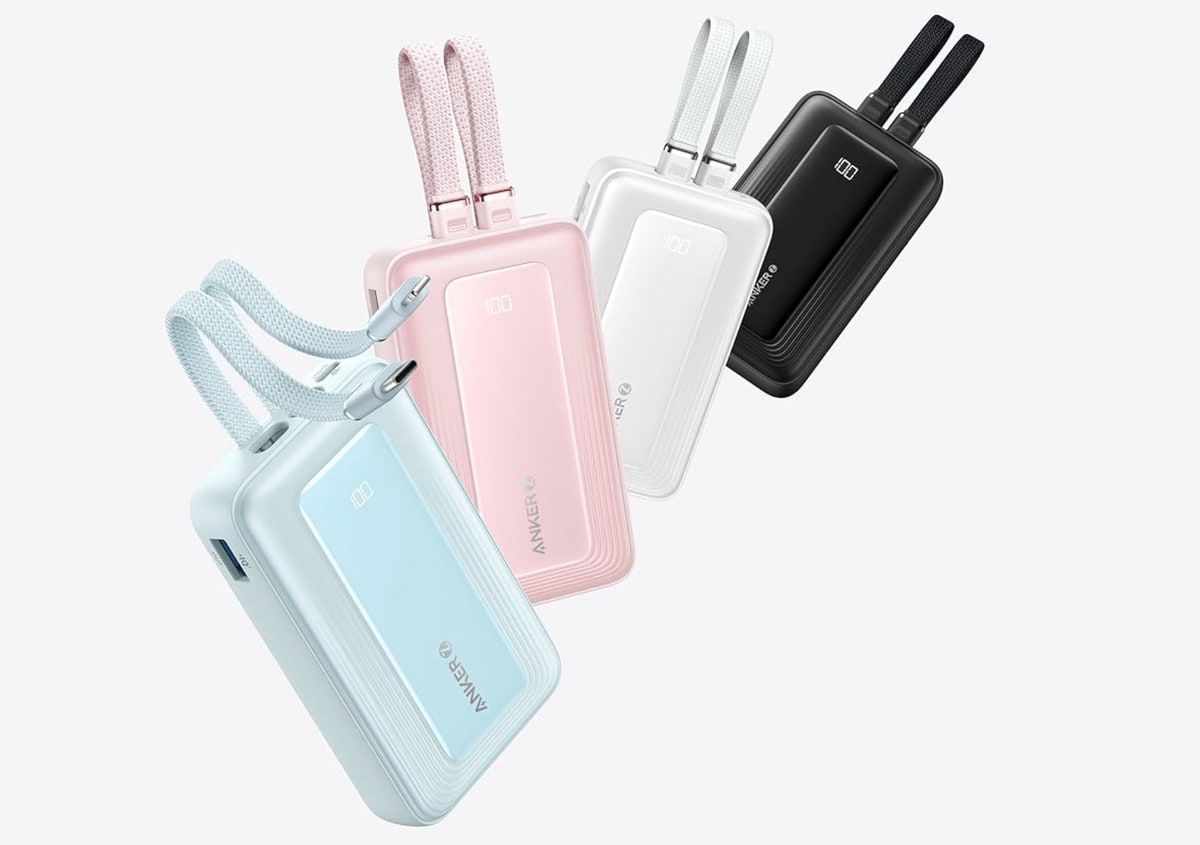 Anker Zolo: Powerbank integriert USB-C- und Lightning-Kabel
