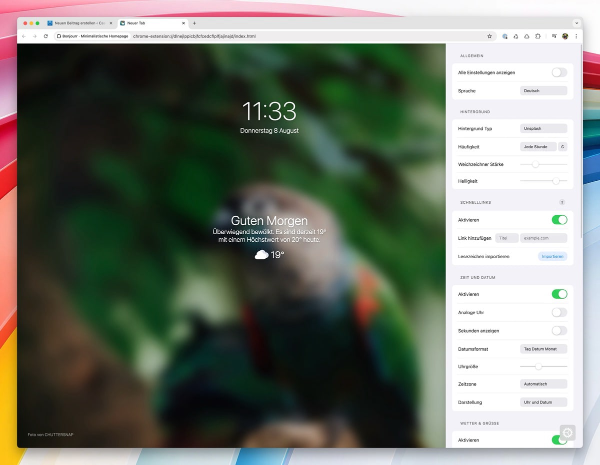 bonjourr-und-tabliss:-browser-startseiten-aufpeppen