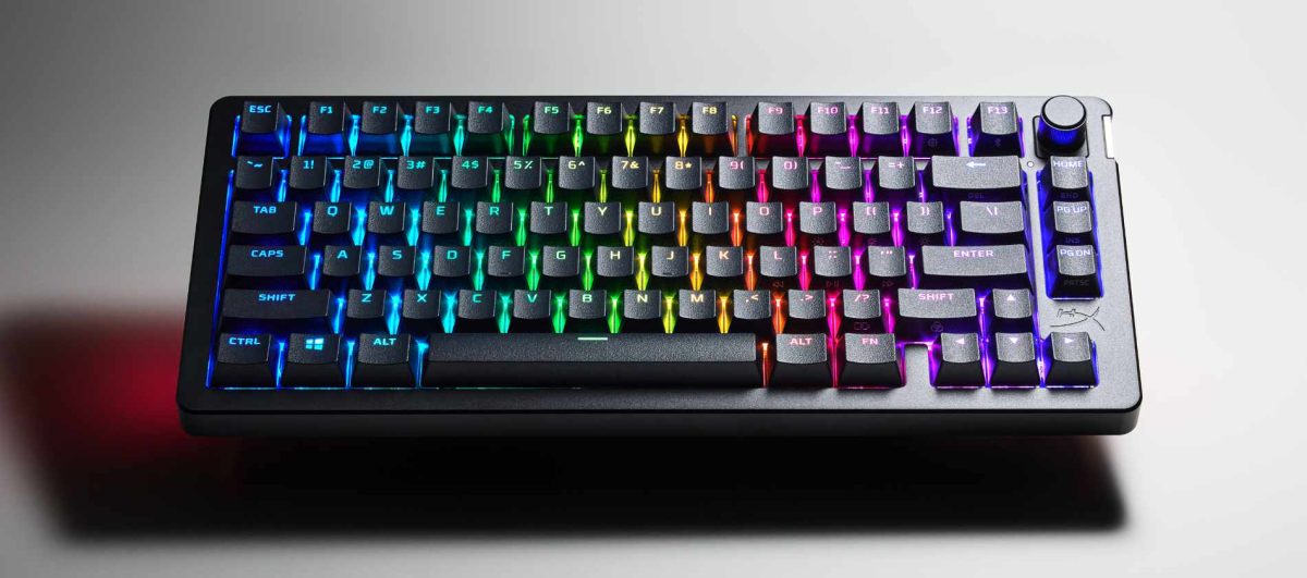HP HyperX Alloy Rise 75 Wireless: Neue Gaming-Tastatur mit Hot-Swap-Funktion