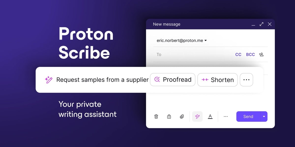 proton-scribe:-ki-schreibassistent-nun-auch-fur-private-anwender