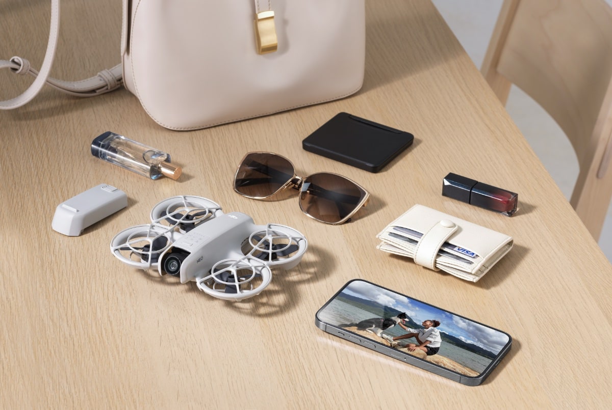 DJI Neo: Kompakte Drohne mit 4K-Aufnahme und KI-Motivverfolgung für 199 Euro vorgestellt