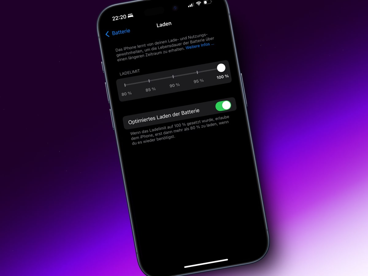 ios-18:-neue-ladelimits-bei-neuen-iphones-auswahlbar