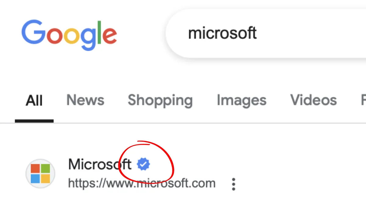 google-testet-eine-verifizierungs-markierung-fur-unternehmen-in-den-suchergebnissen