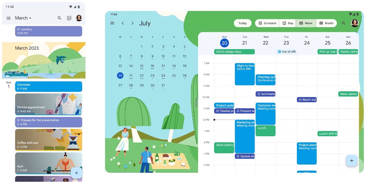 ios-und-android:-google-kalender-mit-neuen-illustrationen