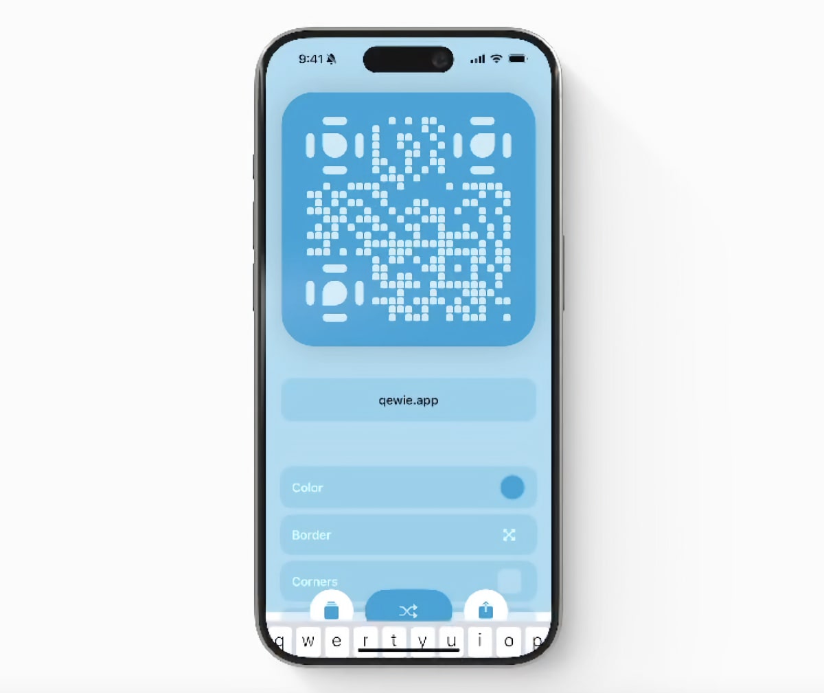 qewie:-kostenlos-individualisierte-qr-codes-erstellen-(ios)
