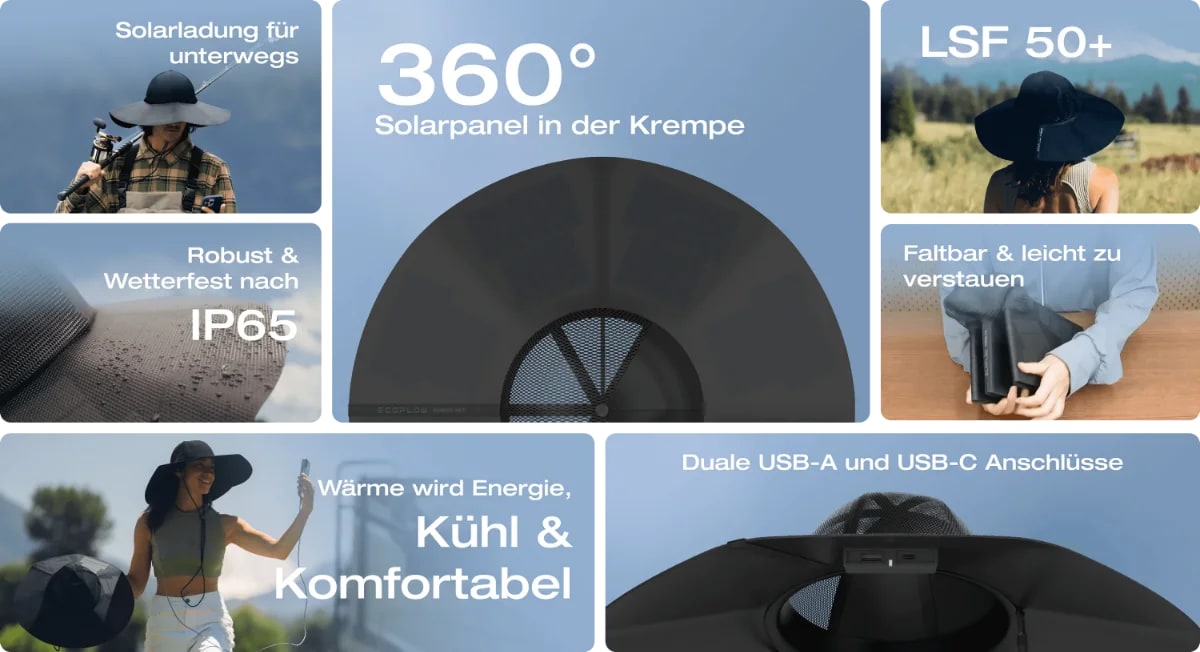 EcoFlow Solar Hut: Für 100 Euro nun auch in Deutschland erhältlich