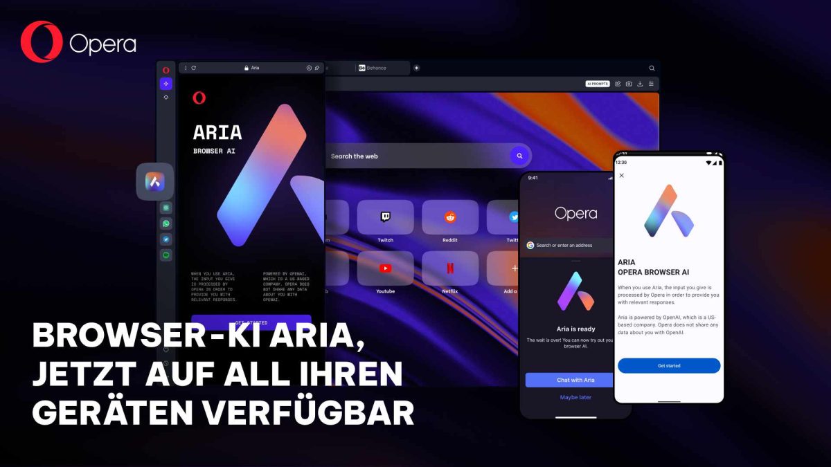 opera-fur-android:-ki-assistentin-aria-jetzt-mit-bilderkennung