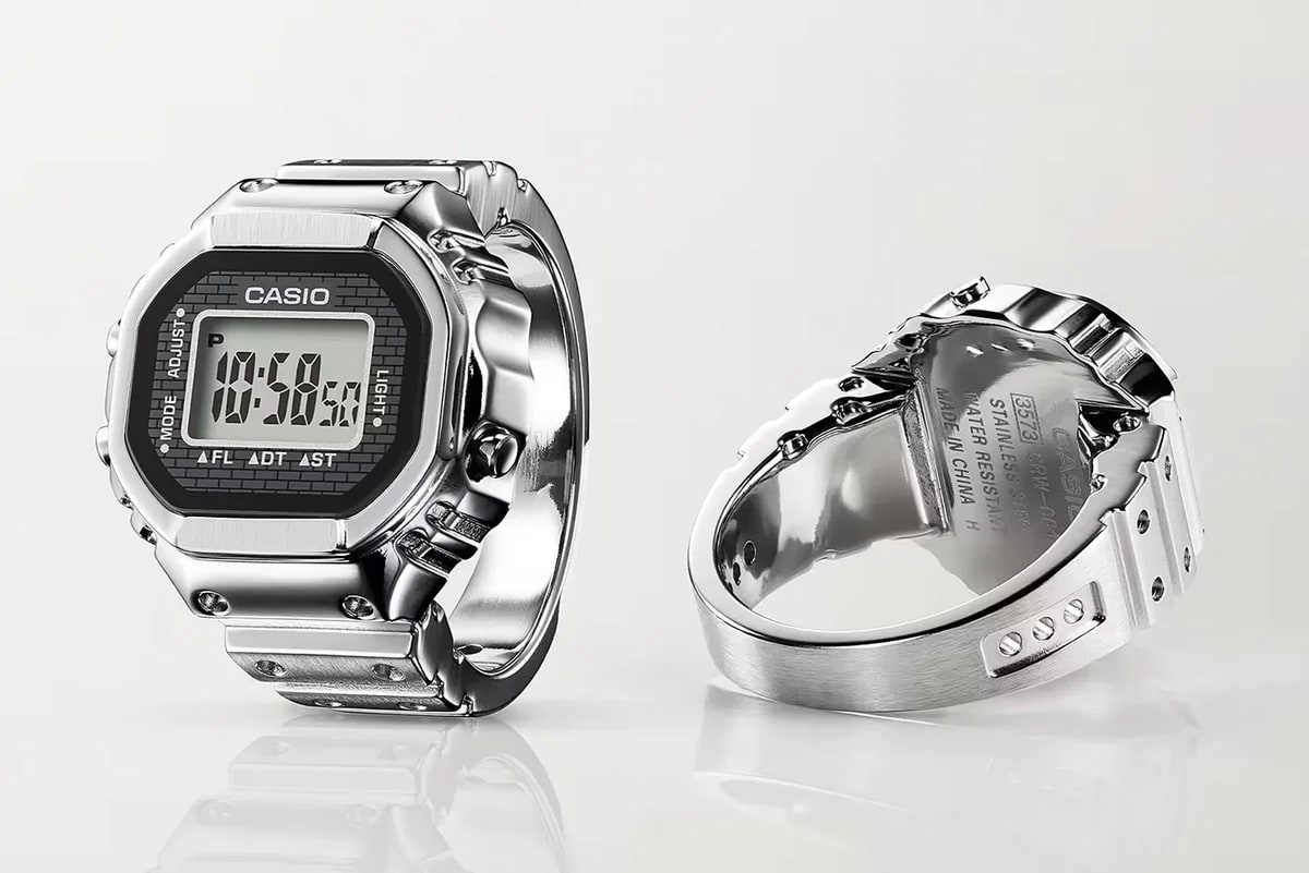 Casio revolutioniert das Konzept der Armbanduhr – mit einem Ring