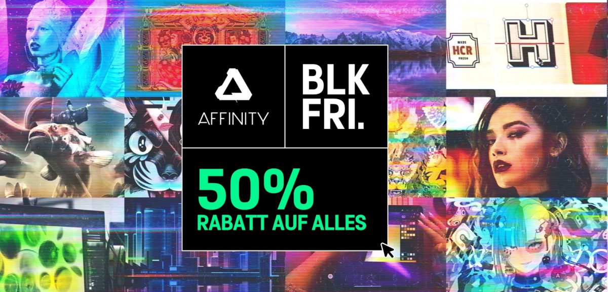 Kreativsoftware zum Sparpreis: Serif startet Black-Friday-Aktion