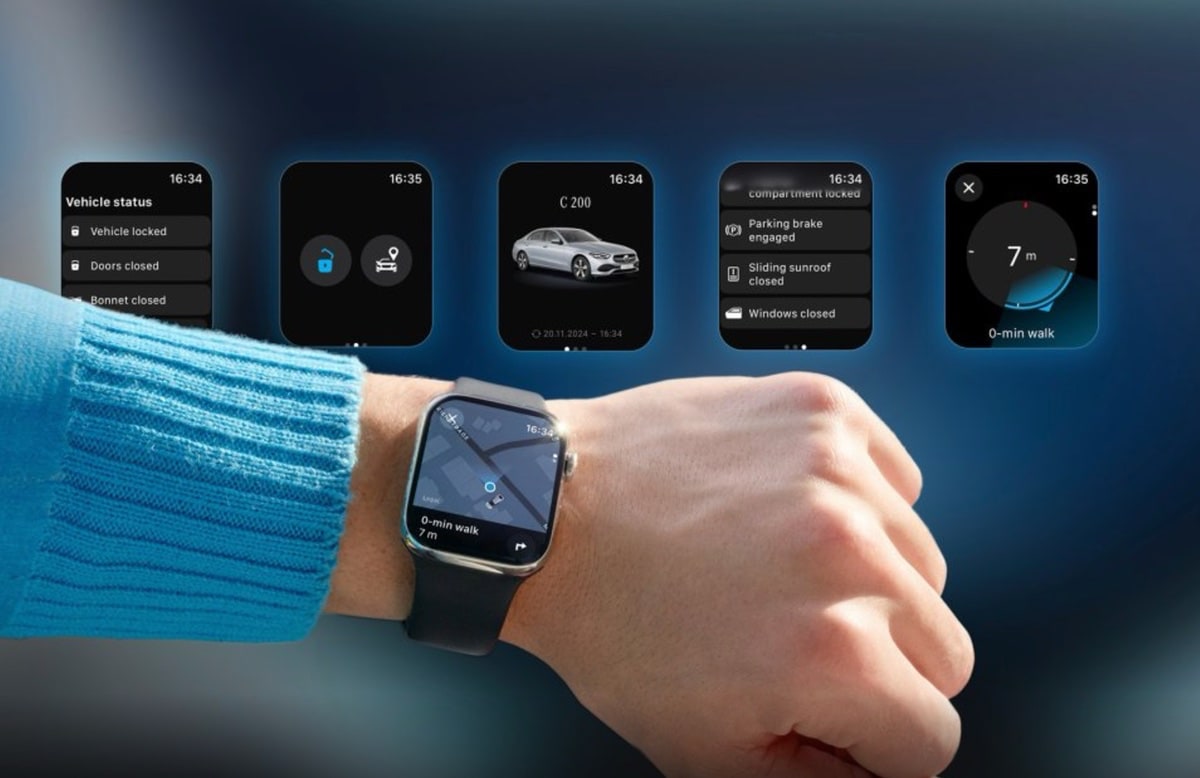 Mercedes-Benz: Neue App-Version auch für die Apple Watch
