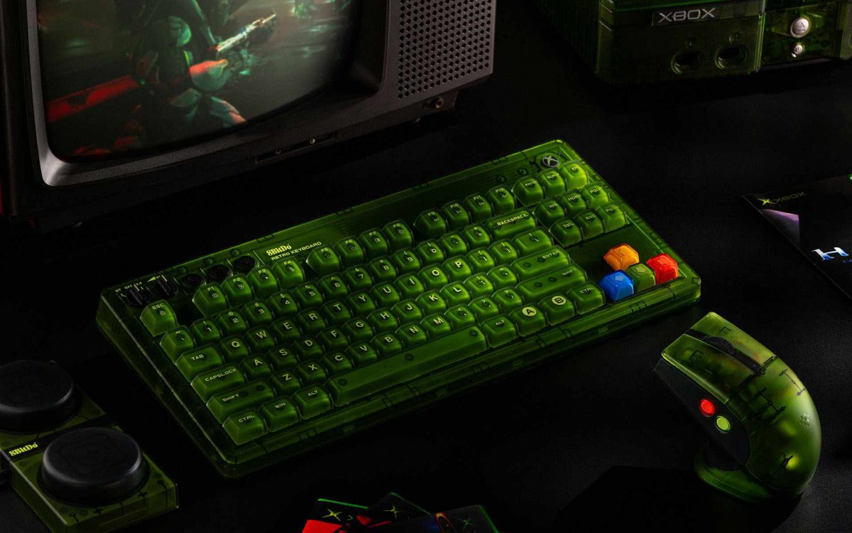 8BitDo veröffentlicht Retro-Tastatur und -Maus im Xbox-Design