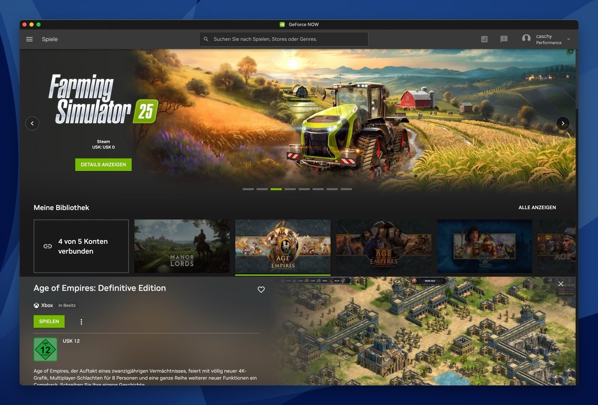 NVIDIA GeForce Now: Diese Spiele starten im Dezember