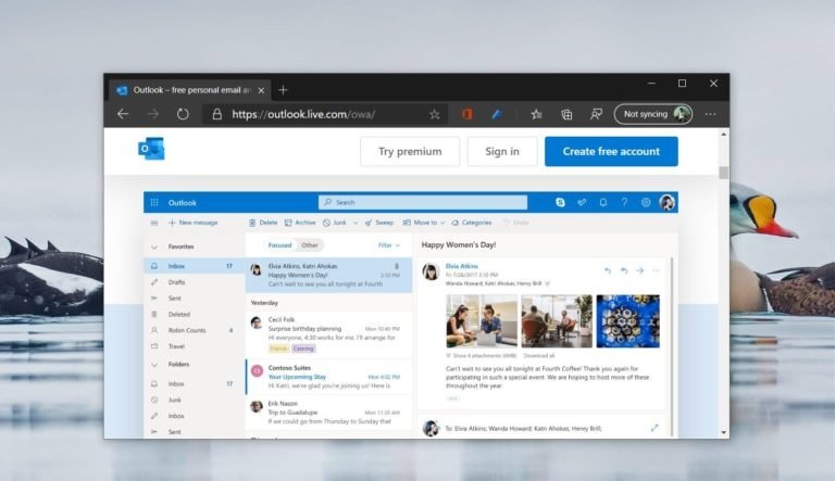 Outlook Web als Standard E-Mail-Programm festlegen
