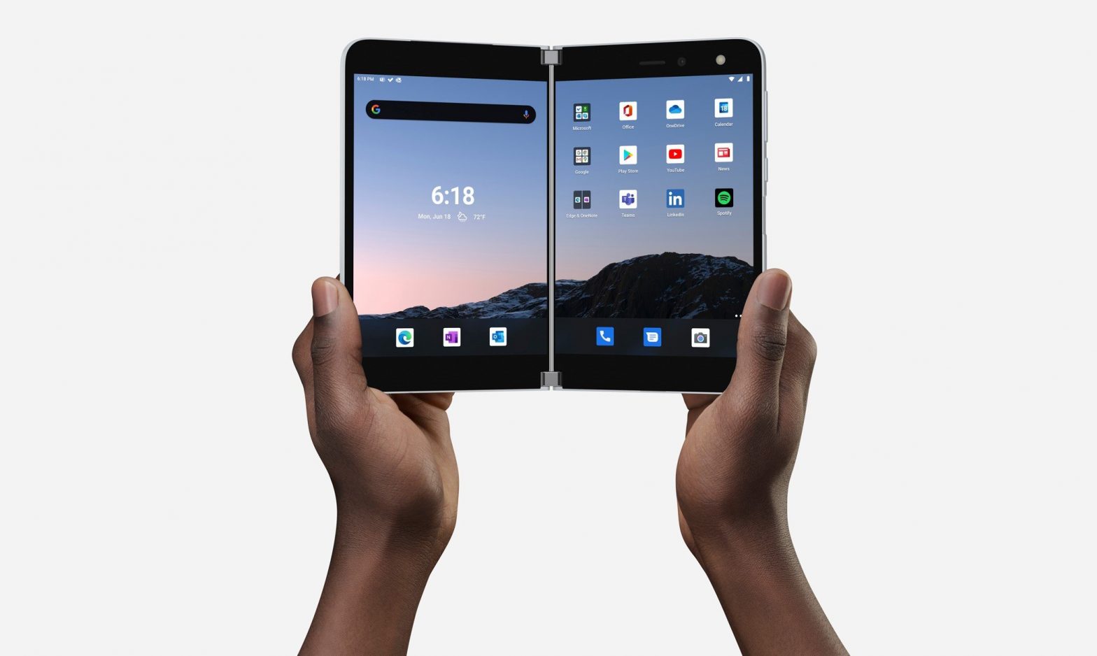 Microsoft Launcher für erstes Surface Duo bringt Features der 2. Generation mit