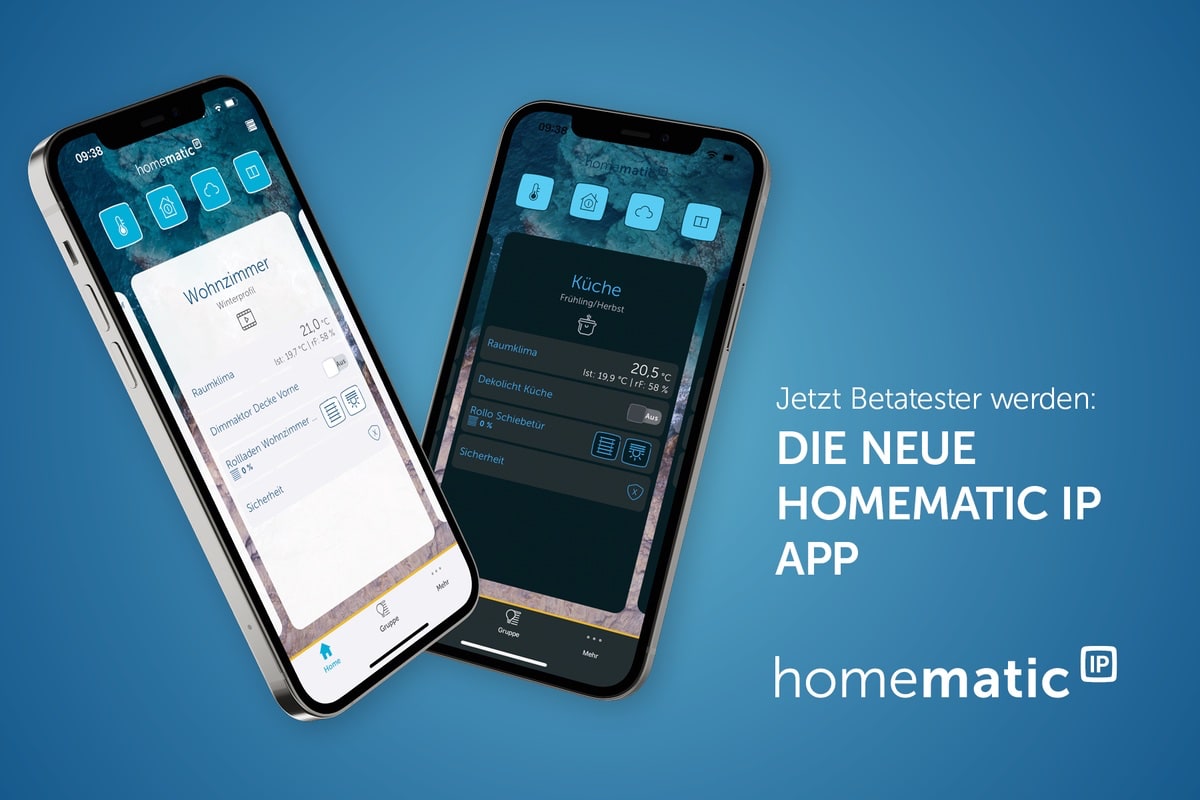 Homematic IP: Offene Beta der neuen App gestartet