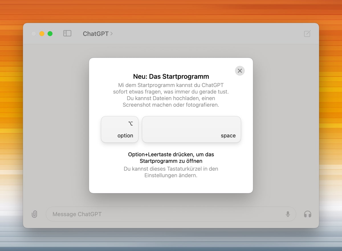 ChatGPT: Warteliste der Mac-App überspringen