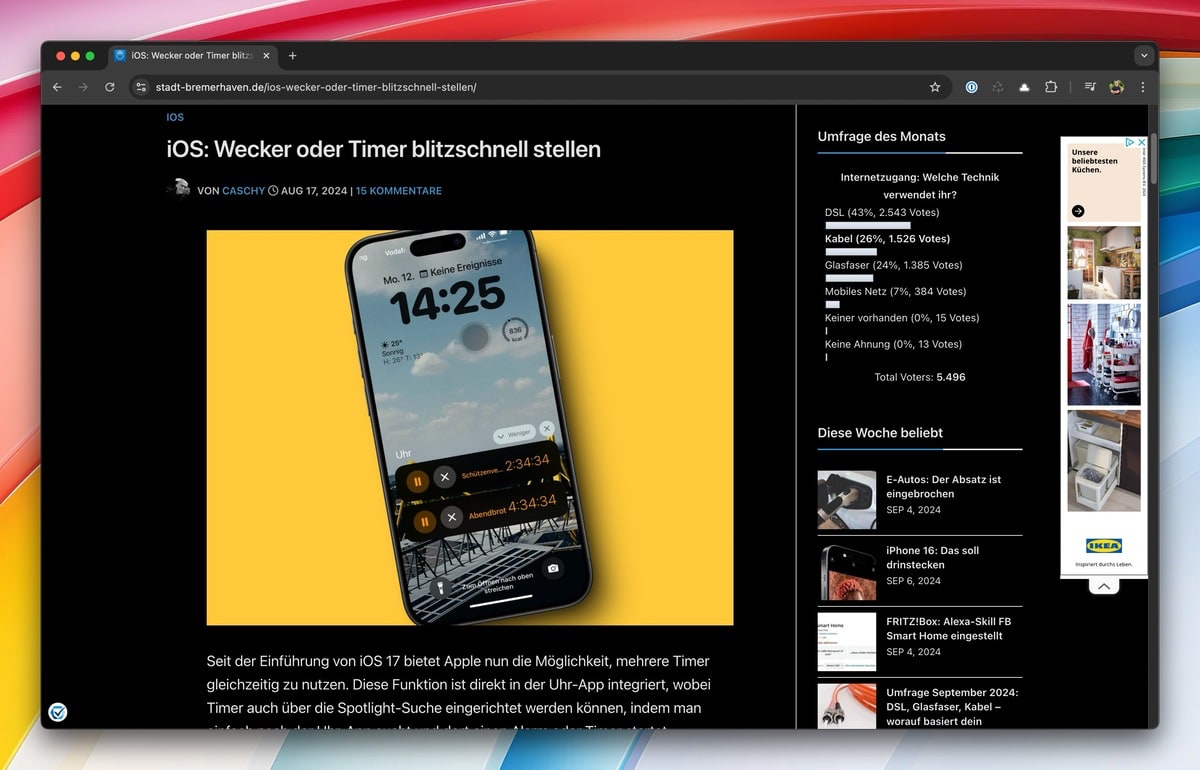 Google Chrome: Version 128.0.6613.137/.138 veröffentlicht