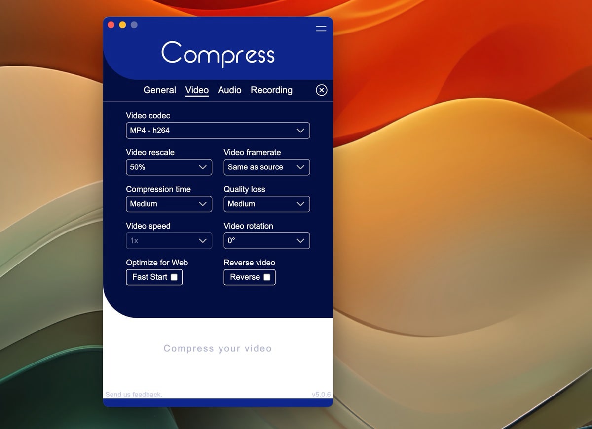 Compress: Flott Videos komprimieren (Win, Linunx und macOS)