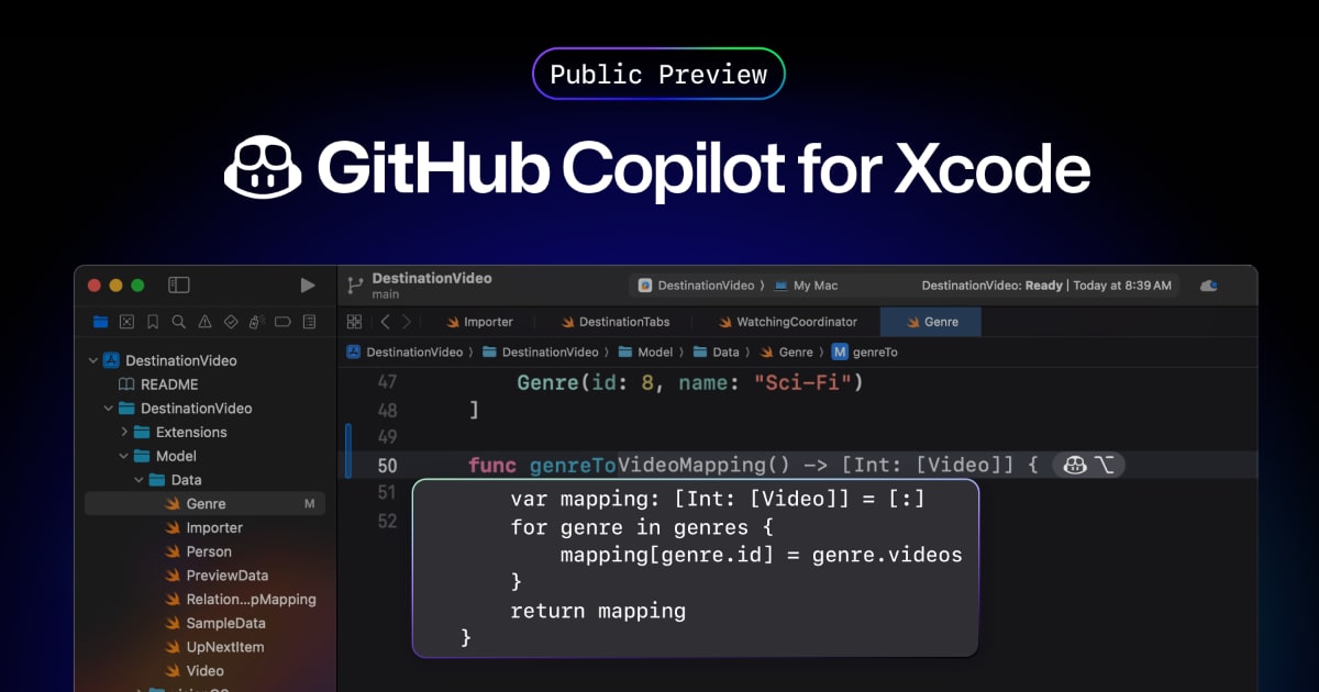 github-copilot-fur-xcode-jetzt-in-public-preview