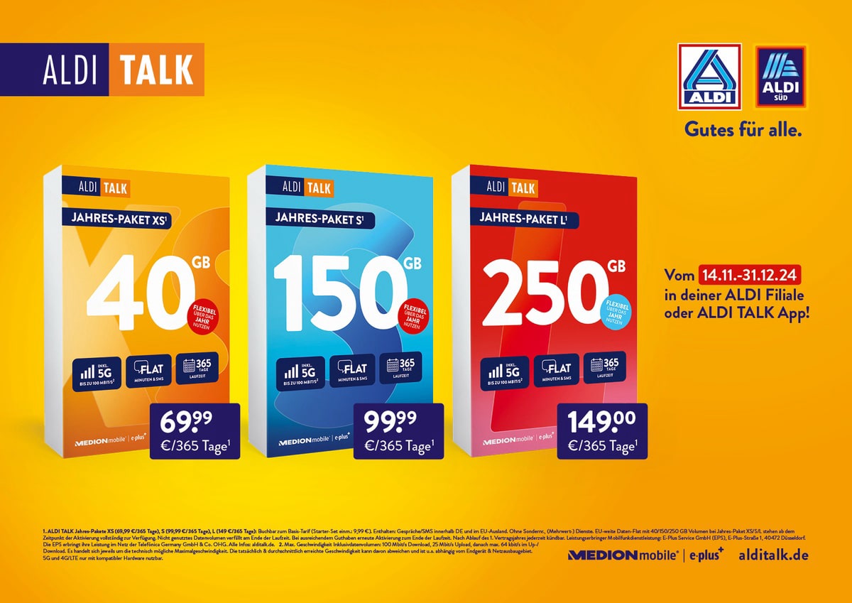 ALDI TALK JAHRES PAKETE visual data 6