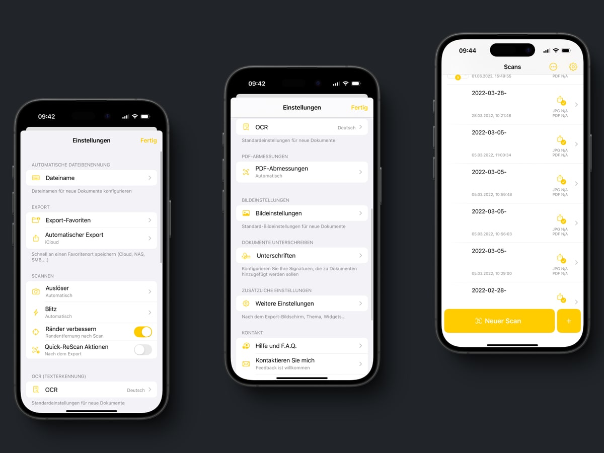 OCR Scanner – QuickScan: Version 8.3 der Scan-App für iOS mit Neuerungen