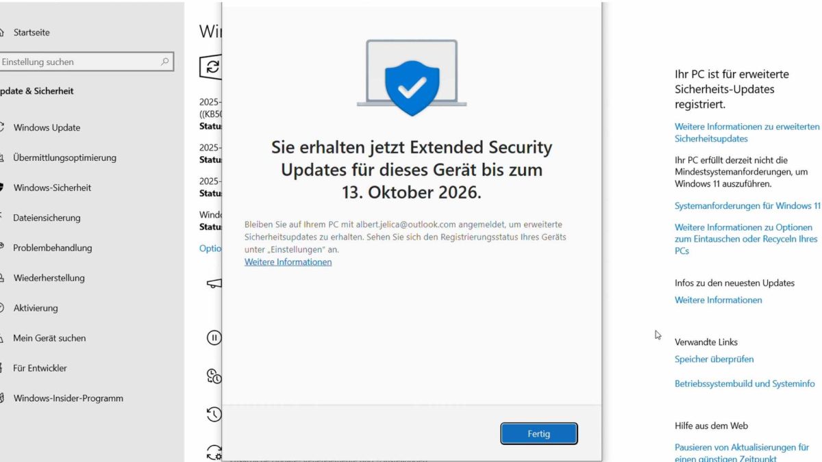 Microsoft erweitert ESU‑Programm für weitere Windows‑Versionen
