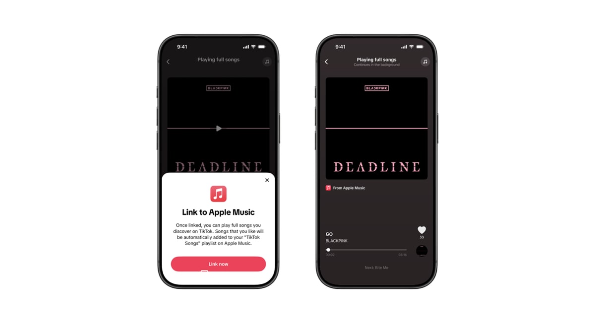 tiktok-und-apple-music:-ganze-songs-direkt-in-der-app-horen