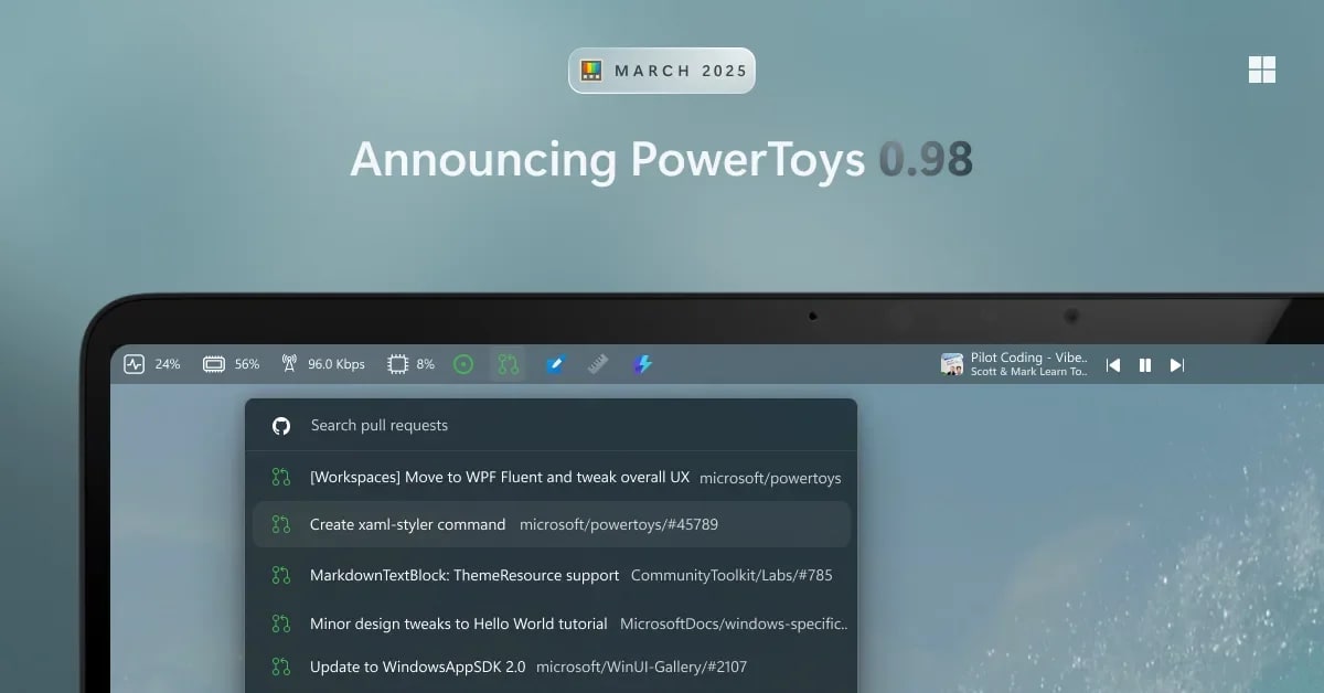 PowerToys 0.98.0: Neue Funktionen und Verbesserungen im Überblick