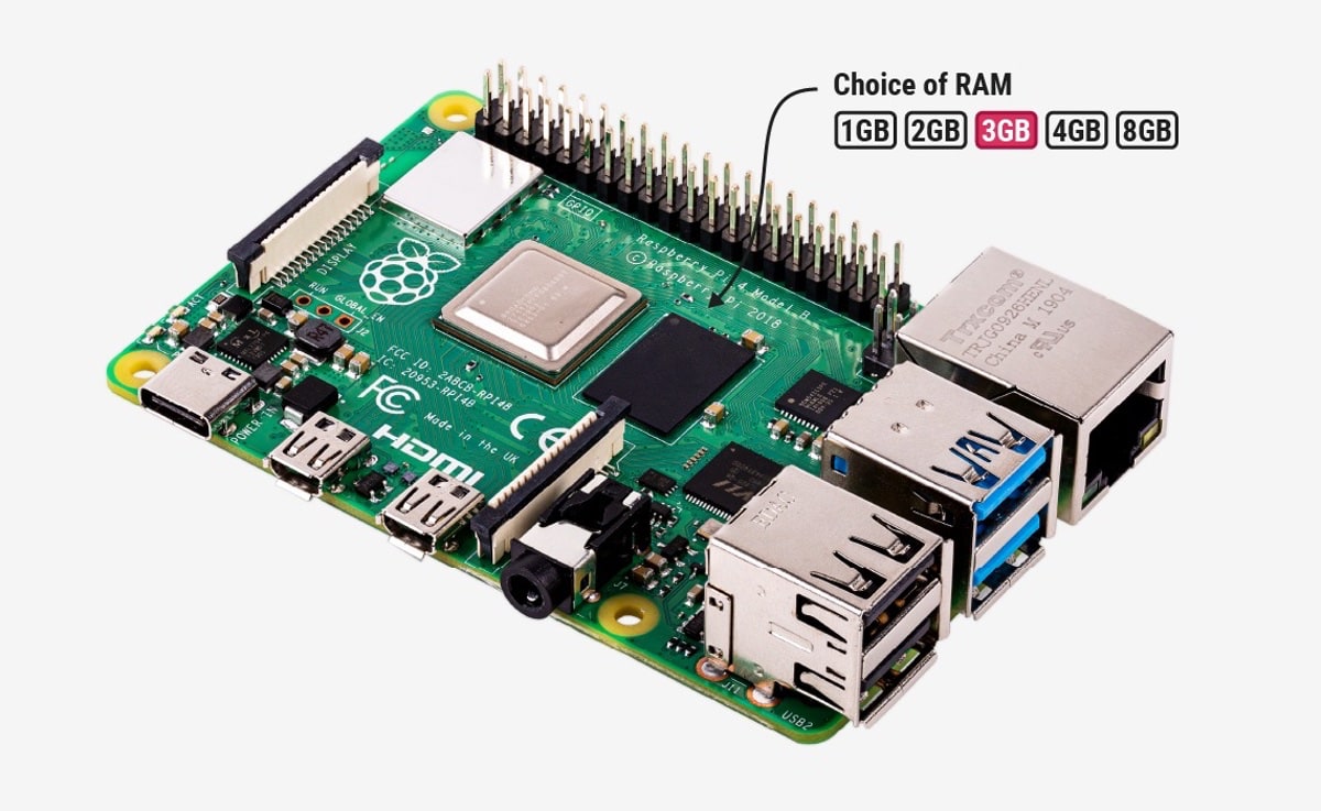 Raspberry Pi 4 mit 3 GB: neues Modell, höhere Preise durch teureren RAM