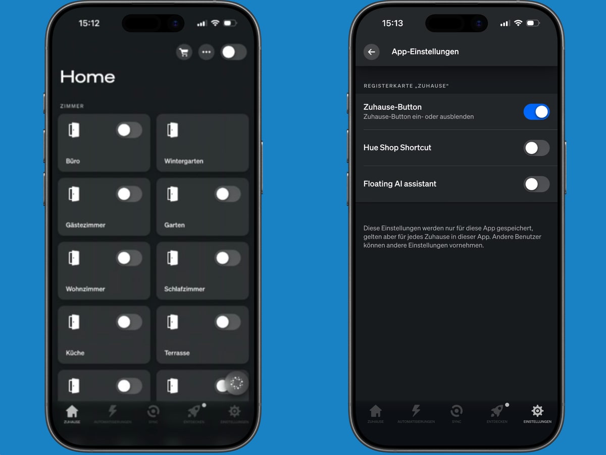 philips-hue:-schwebenden-ai-assistent-abschalten