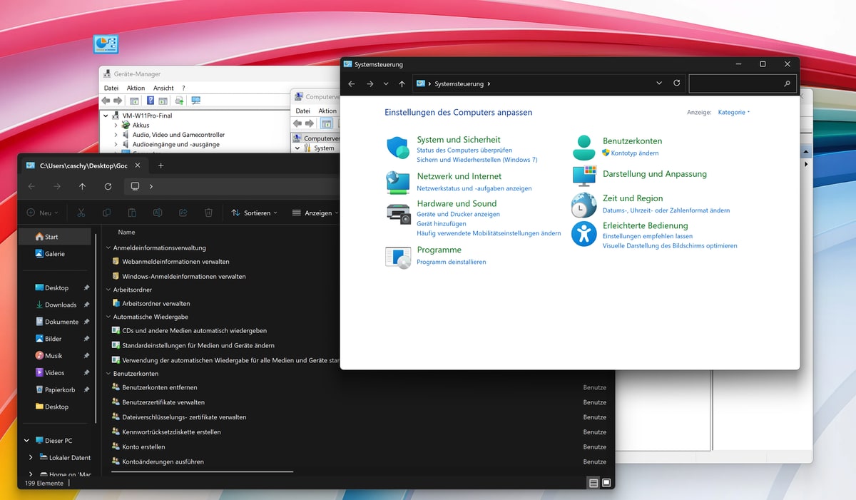 Windows 11 Systemsteuerung: Es gibt Gründe für die Nichtabschaffung