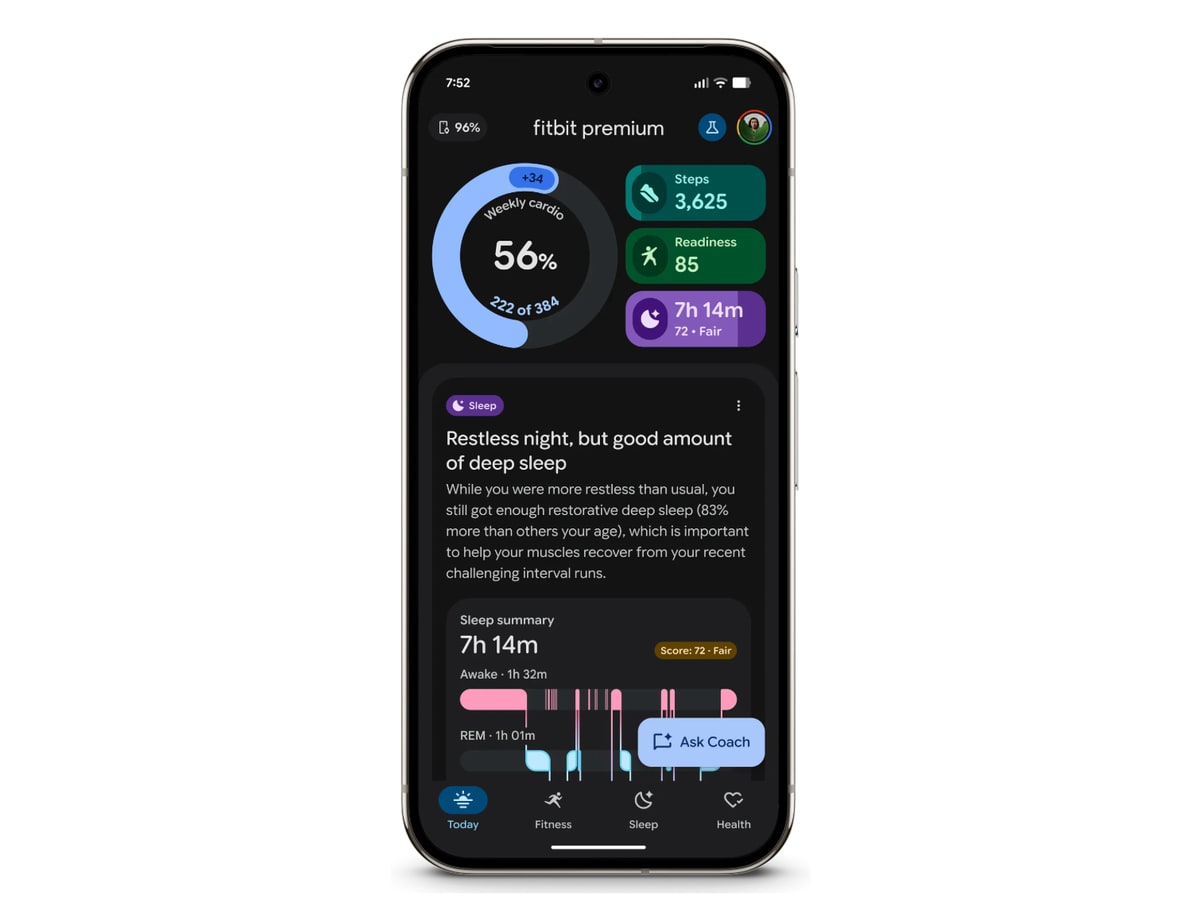 Fitbit: Persönlicher Gesundheitscoach startet in Deutschland