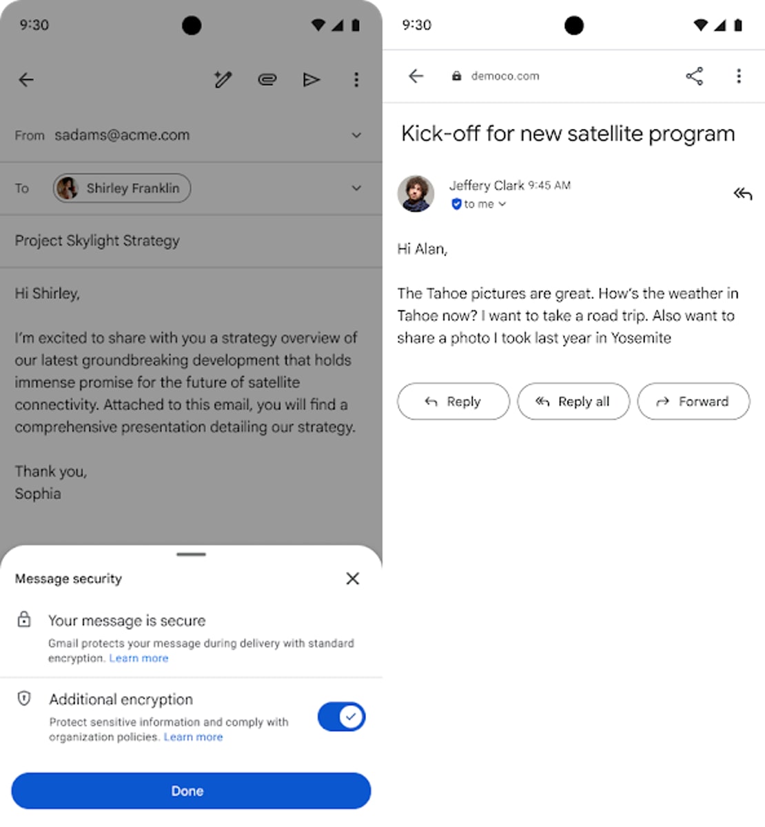 Gmail für Enterprise-Plus-Abonnenten: Ende-zu-Ende-Verschlüsselung erreicht Android und iOS