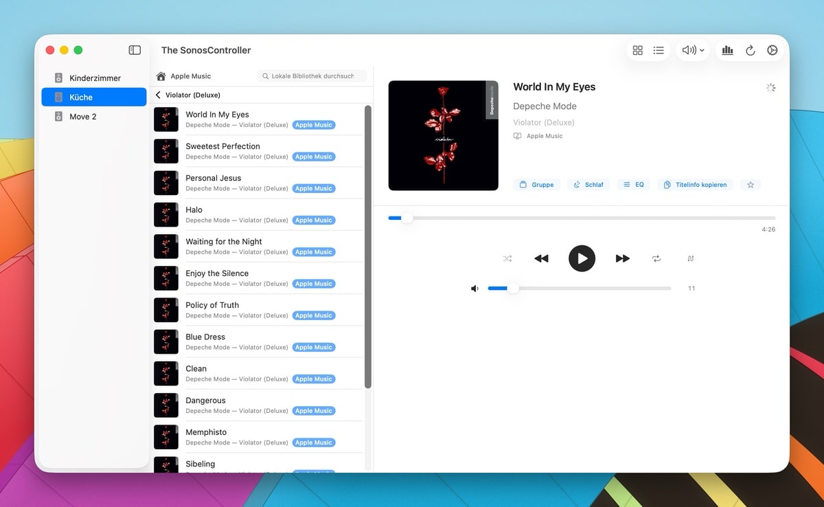 SonosController: Native Sonos-App für den Mac in Version 3.0 erschienen