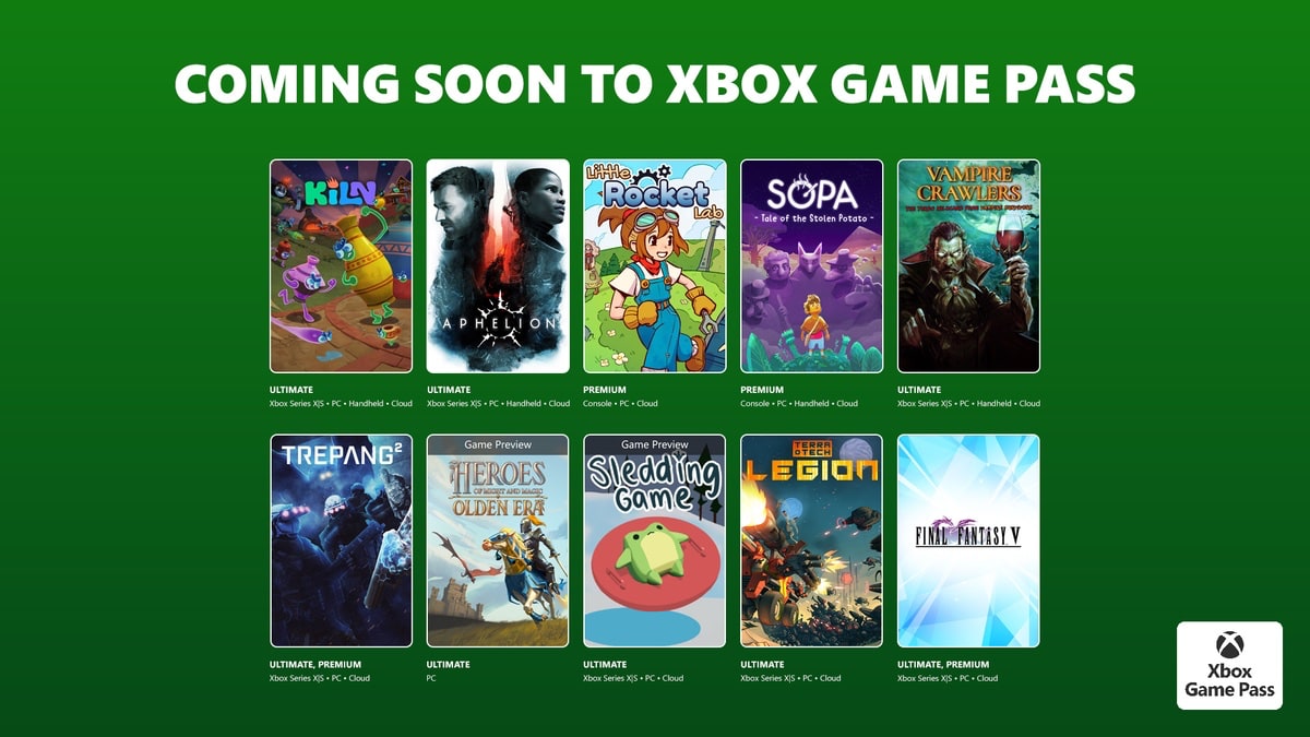 Xbox Game Pass: Weitere Neuzugänge für April und Mai