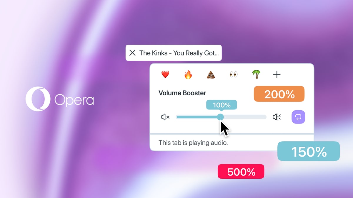 opera-one:-neues-update-bringt-native-lautstarkeregelung-und-bessere-streaming-integration