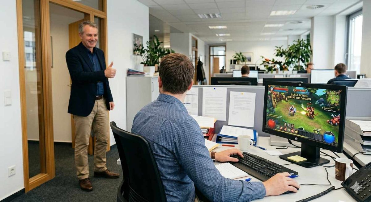 arbeiten-in-deutschland:-viele-beschaftigte-inszenieren-produktivitat-nur