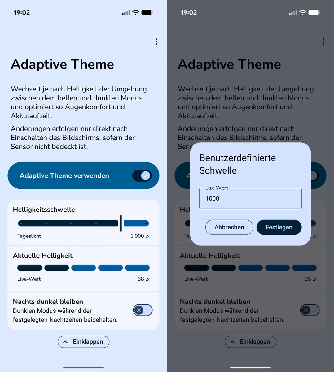 adaptive-theme-fur-android:-dunkler-modus-je-nach-umgebungslichtstarke