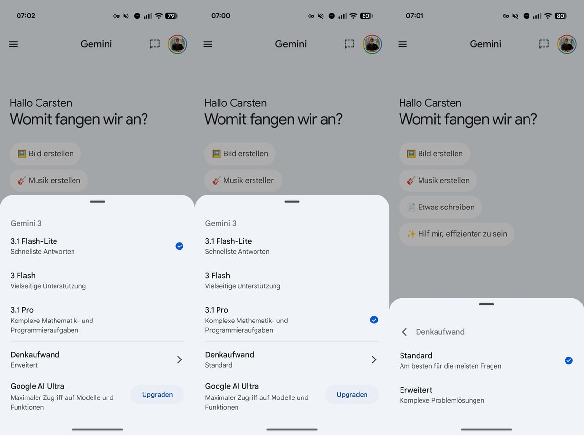 google-rollt-„denkaufwand“-in-der-gemini-app-aus