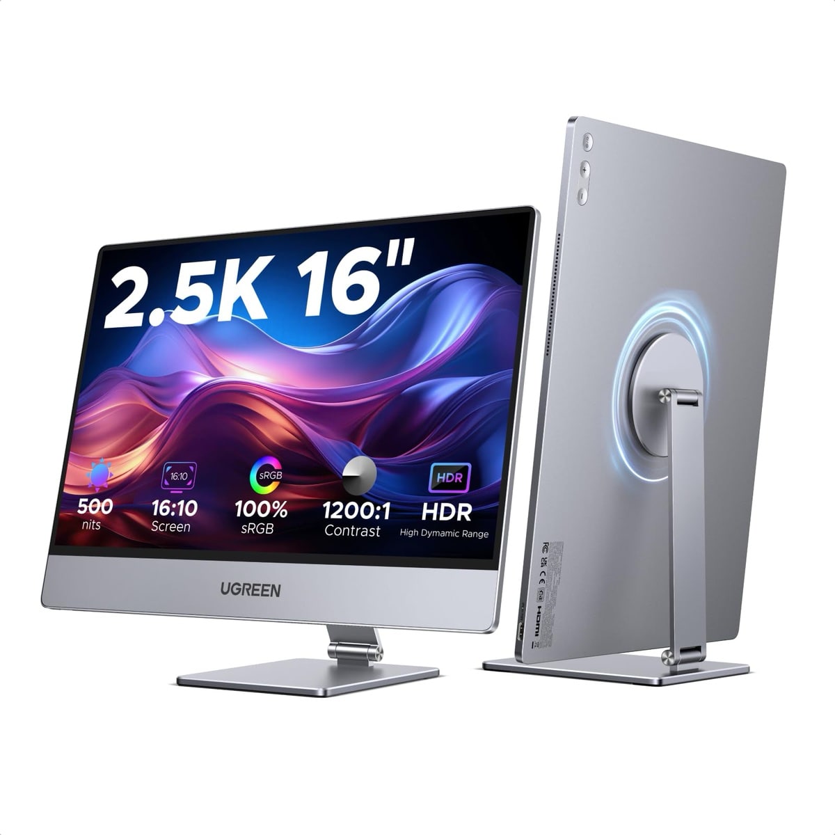 Ugreen bringt 16-Zoll-Monitor mit 165 Hz und 2,5K-Auflösung