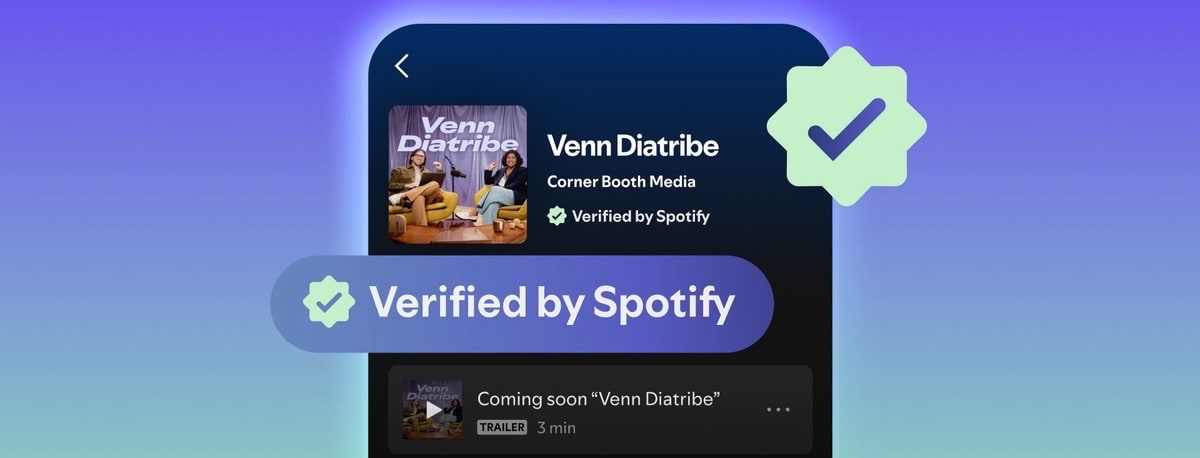 verified-by-spotify:-badge-fur-authentizitat-wird-auf-podcasts-ausgeweitet