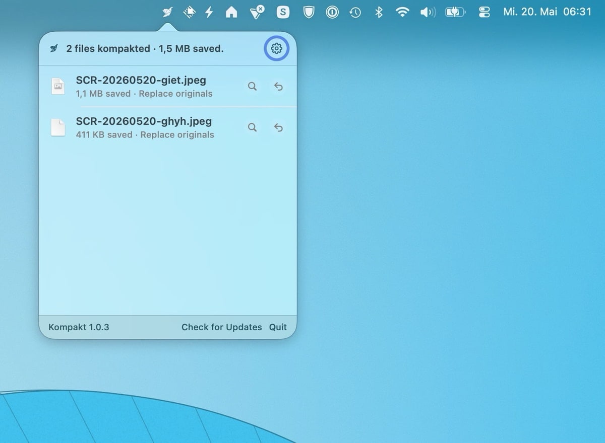 kompakt:-schlanker-bild-und-videokompressor-fur-die-macos-menuleiste