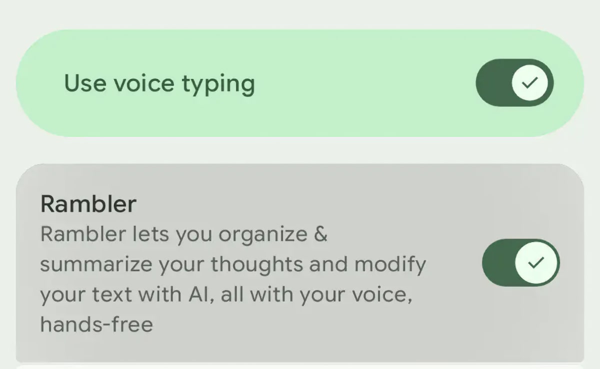 Gboard Beta: Sprachfunktion Rambler kommt, Pixel Studio fliegt raus